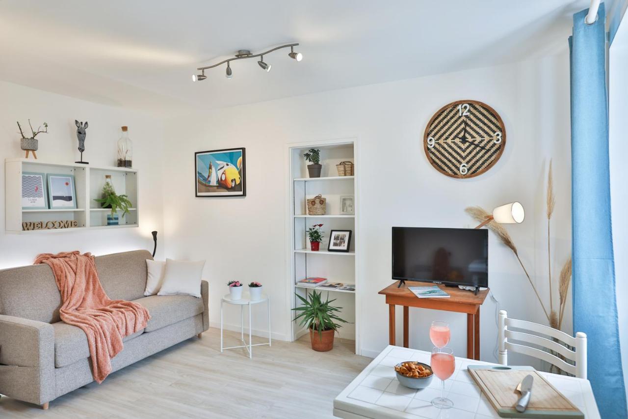 Sunny Studio Terrasse, Hypercentre La Plage A 2 Pas ! Les Sables-d'Olonne Bagian luar foto